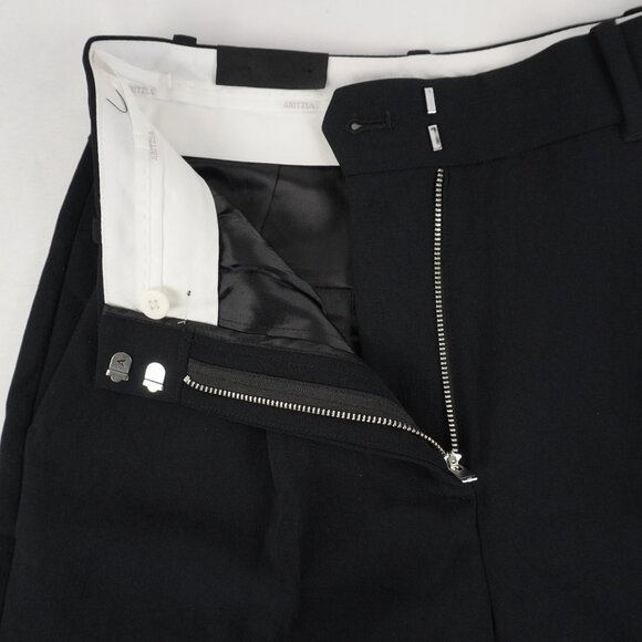 Aritzia The Effortless Pant Crepette Trousers in Black - Size 2 Regular - NWT - Picture 4 of 10